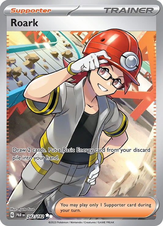 Roark 242/182  - Holofoil SV04 Paradox Rift - Ultra Rare