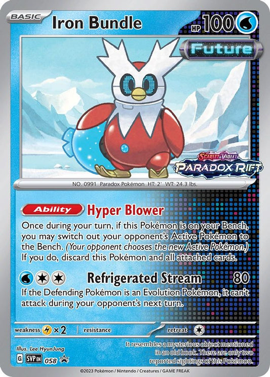 Iron Bundle (Prerelease) 058  - Holofoil SV Scarlet & Violet Promo Cards - Promo