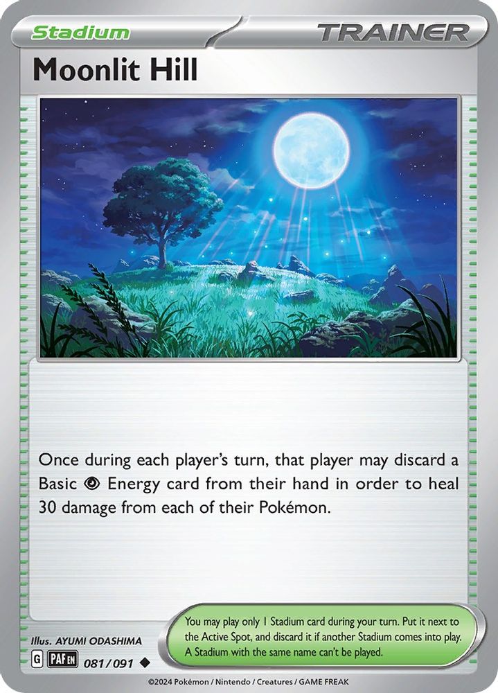 Moonlit Hill 081  SV Paldean Fates - Uncommon