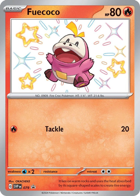Fuecoco 079  - Holofoil SV Scarlet & Violet Promo Cards - Promo