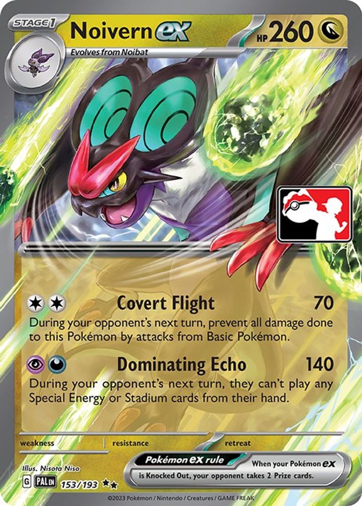 Noivern ex  - Holofoil Prize Pack Series Cards - Double Rare