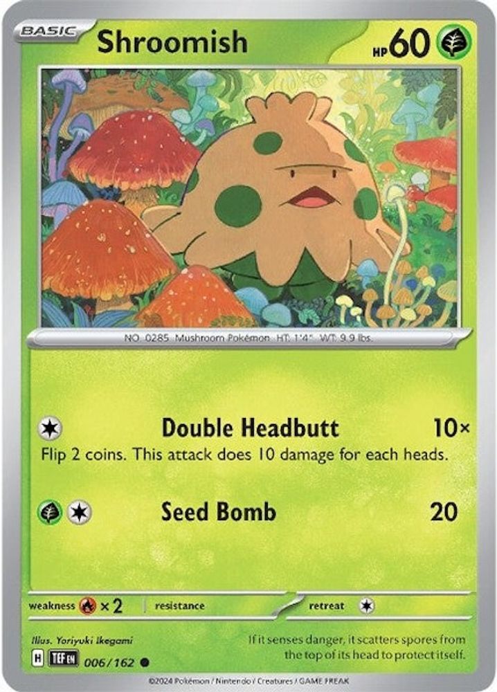 Shroomish 006  SV05 Temporal Forces - Common