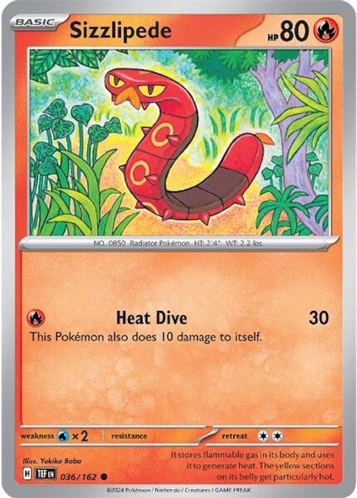 Sizzlipede 036  SV05 Temporal Forces - Common