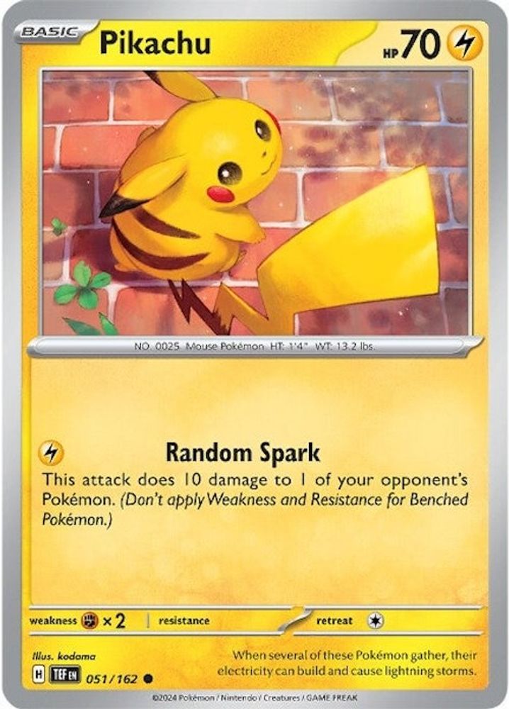 Pikachu 051  SV05 Temporal Forces - Common