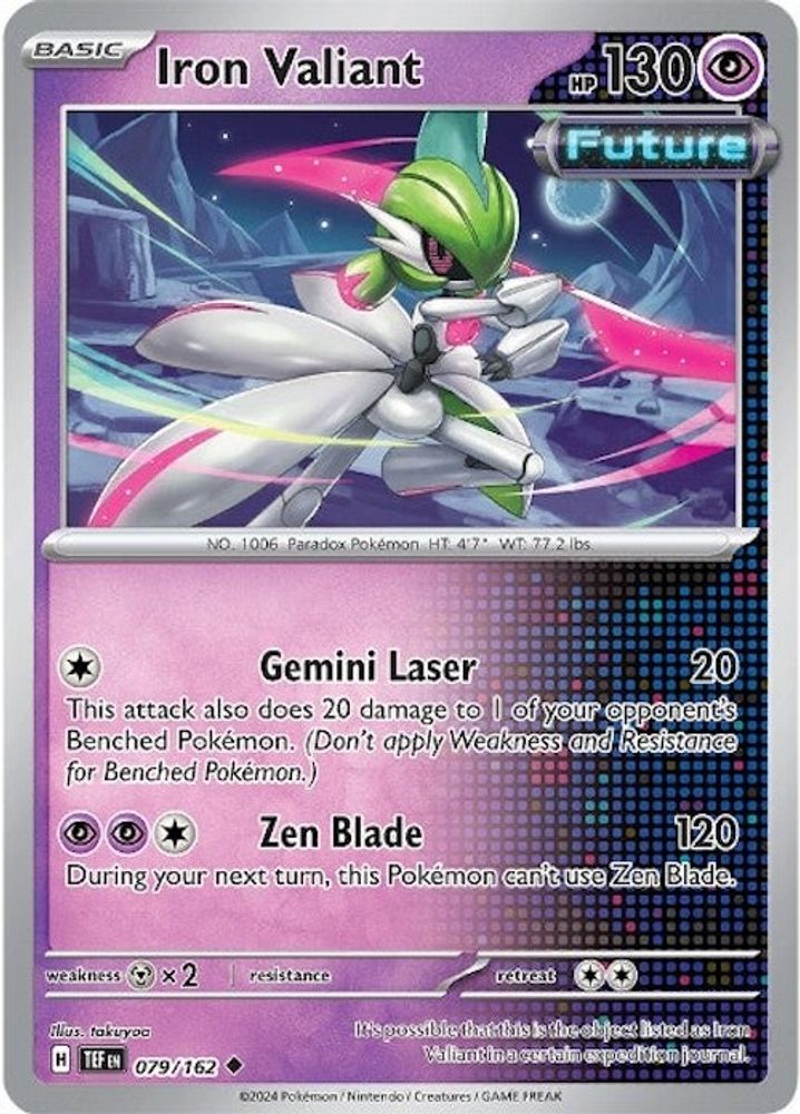 Iron Valiant 079/162  SV05 Temporal Forces - Uncommon