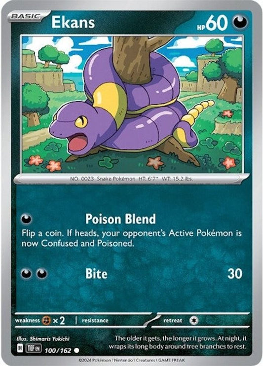 Ekans 100  SV05 Temporal Forces - Common