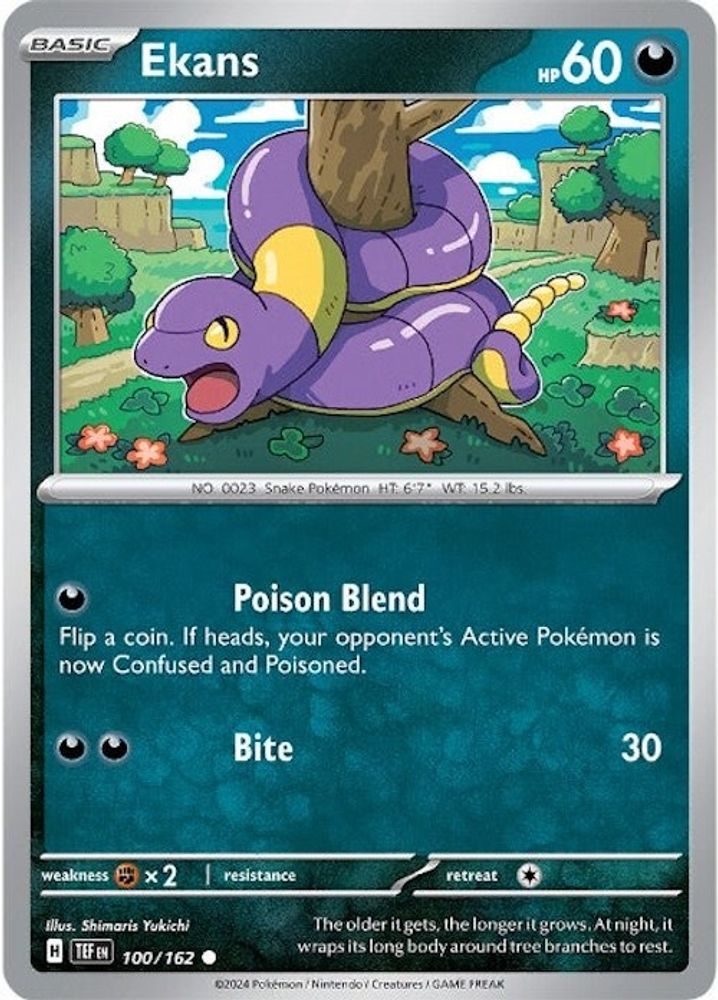 Ekans 100  SV05 Temporal Forces - Common