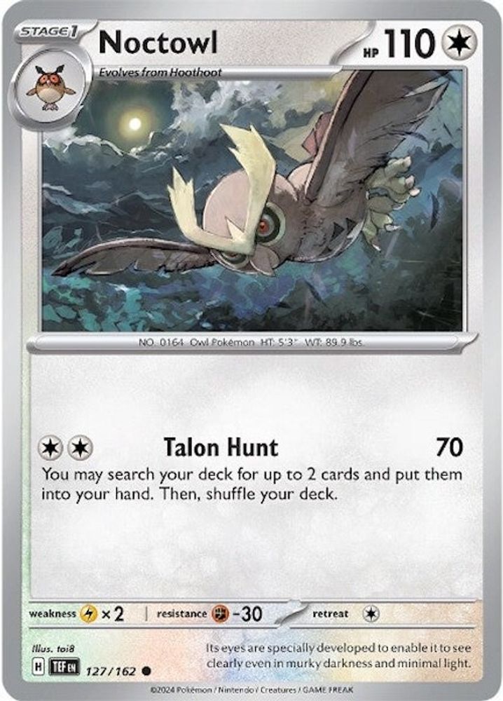 Noctowl 127  SV05 Temporal Forces - Common