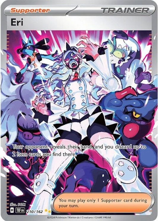 Eri 210/162  - Holofoil SV05 Temporal Forces - Special Illustration Rare