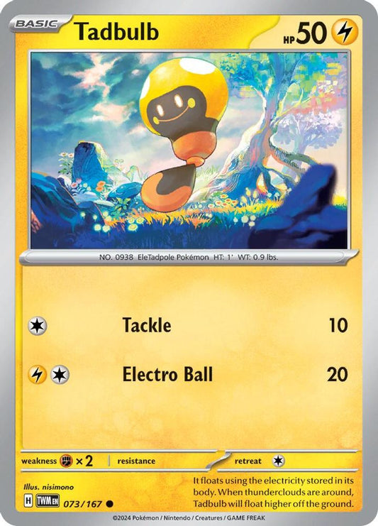 Tadbulb 073  SV06 Twilight Masquerade - Common