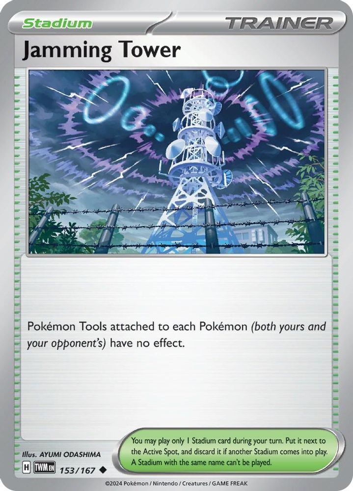 Jamming Tower 153  SV06 Twilight Masquerade - Uncommon