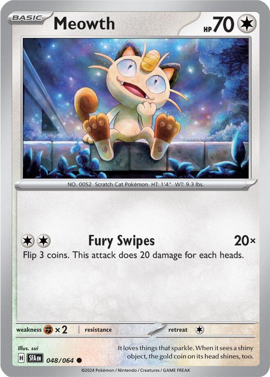 Meowth 048  SV Shrouded Fable - Common