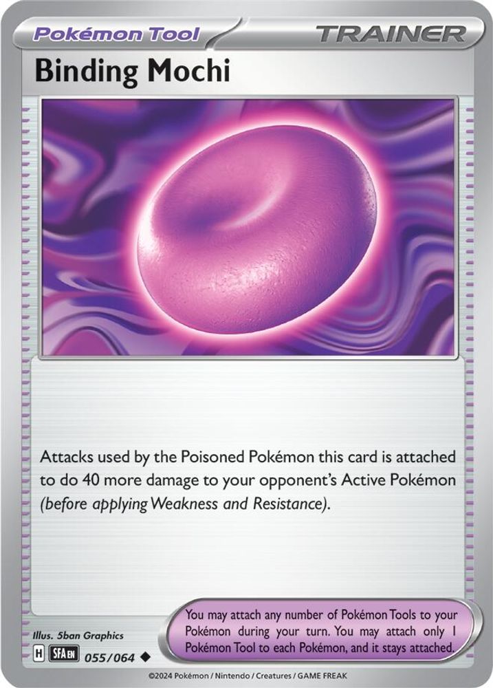 Binding Mochi 055  - Reverse Holofoil SV Shrouded Fable - Uncommon