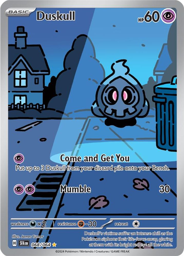 Duskull 068/064  - Holofoil SV Shrouded Fable - Illustration Rare