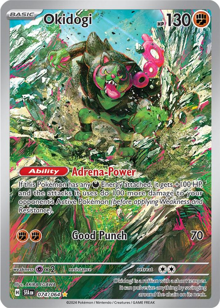 Okidogi 074  - Holofoil SV Shrouded Fable - Illustration Rare