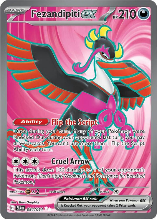 Fezandipiti ex 084/064  - Holofoil SV Shrouded Fable - Ultra Rare