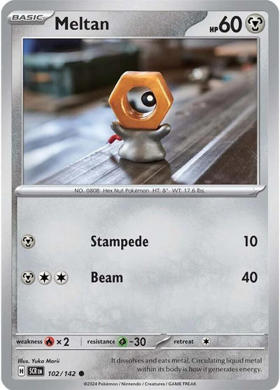 Meltan 102/142  SV07 Stellar Crown - Common