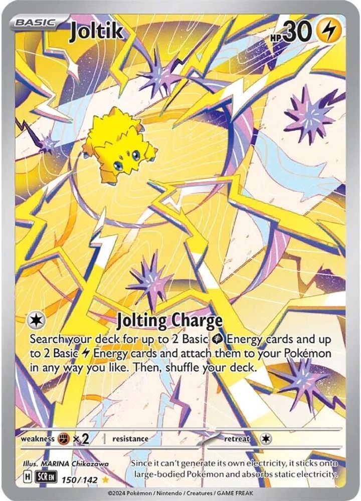 Joltik 150/142  - Holofoil SV07 Stellar Crown - Illustration Rare