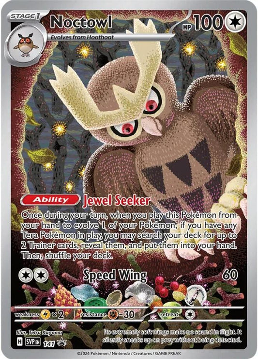Noctowl 141  - Holofoil SV Scarlet & Violet Promo Cards - Promo