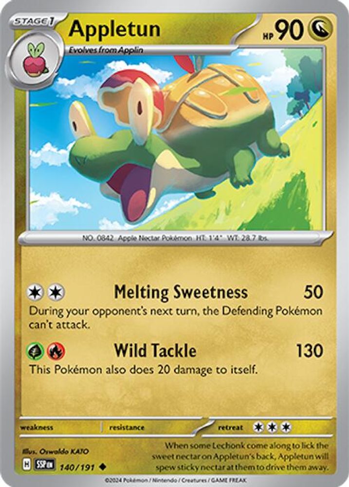 Appletun 140/191  SV08 Surging Sparks - Uncommon