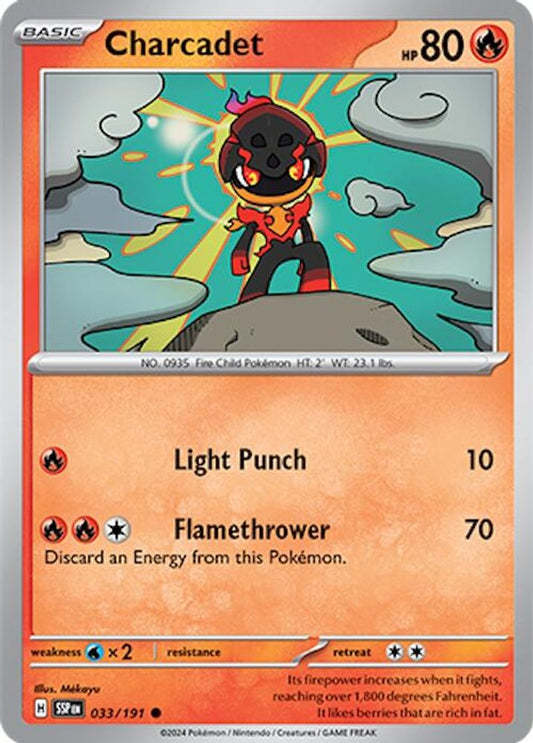 Charcadet 033/191  SV08 Surging Sparks - Common