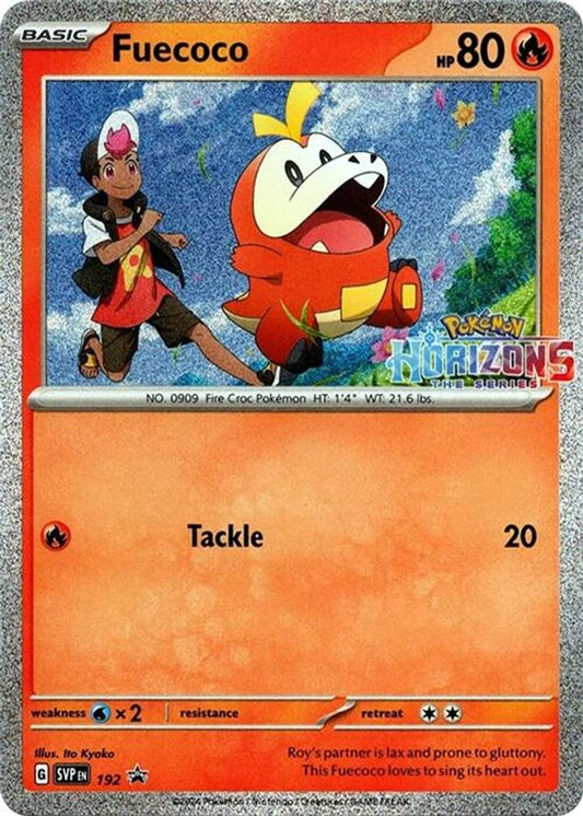 Fuecoco 192  - Holofoil SV Scarlet & Violet Promo Cards - Promo