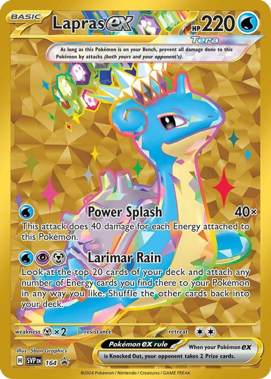 Lapras ex 164  - Holofoil SV Scarlet & Violet Promo Cards - Promo