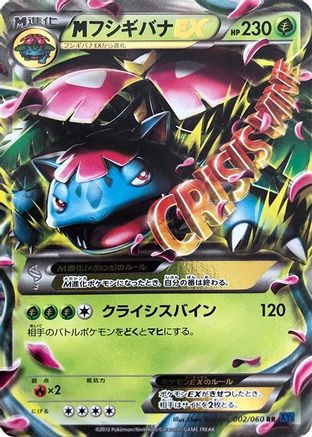 Venusaur (002/060) - XYBx Collection X 1st Edition Holofoil