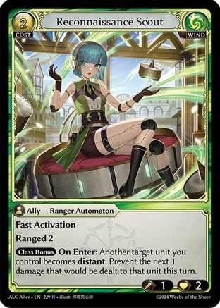 Reconnaissance Scout (229) - Alchemical Revolution Alter Edition Foil