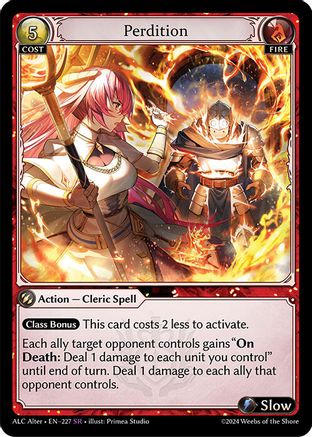 Perdition (227) - Alchemical Revolution Alter Edition