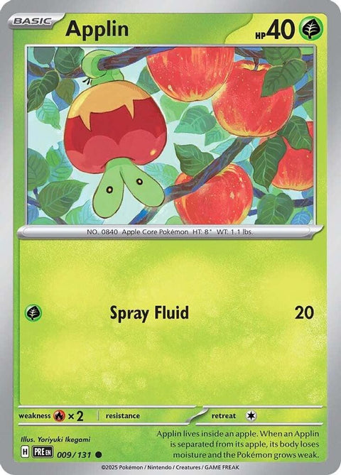 Applin 009  SV Prismatic Evolutions - Common