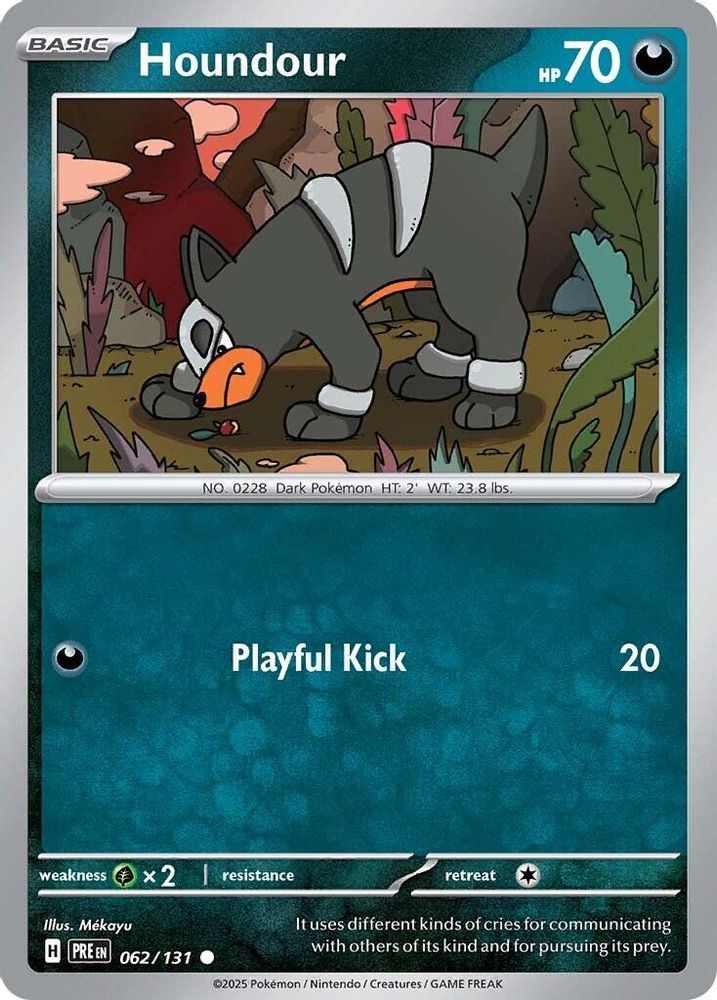 Houndour 062  SV Prismatic Evolutions - Common
