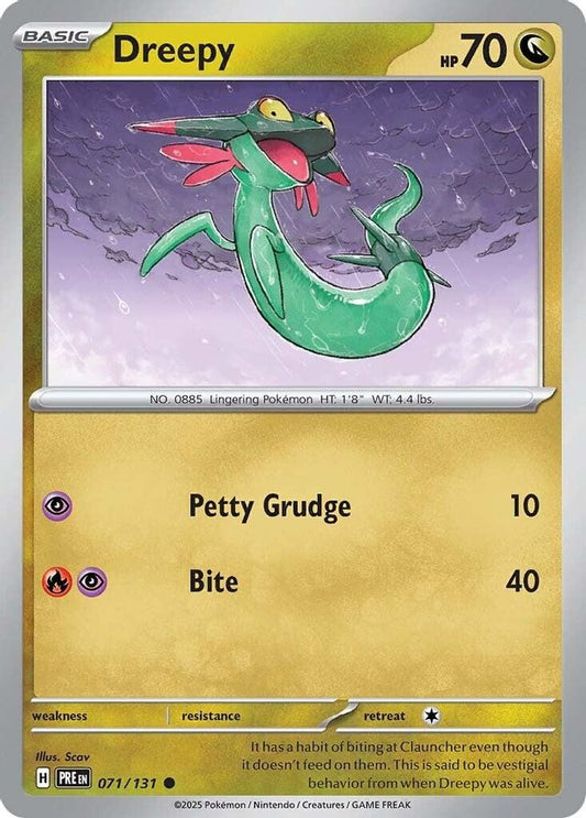 Dreepy 071  SV Prismatic Evolutions - Common