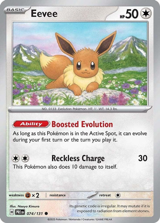 Eevee 074  SV Prismatic Evolutions - Common
