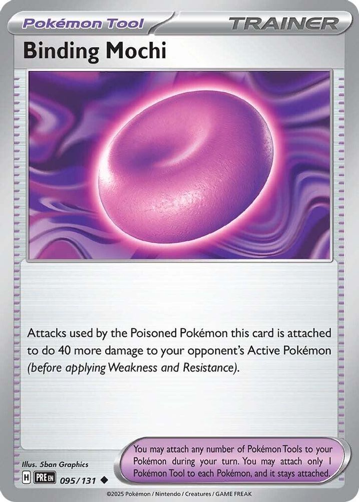 Binding Mochi 095  SV Prismatic Evolutions - Uncommon