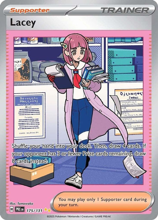 Lacey 175/131  - Holofoil SV Prismatic Evolutions - Special Illustration Rare