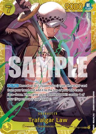 Trafalgar Law (119) (OP10-119) - Royal Blood Foil