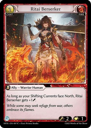 Ritai Berserker (097) - Abyssal Heaven Foil