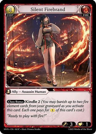 Silent Firebrand (102) - Abyssal Heaven Foil