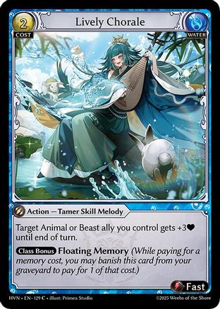 Lively Chorale (129) - Abyssal Heaven Foil