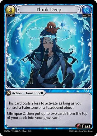 Think Deep (141) - Abyssal Heaven Foil