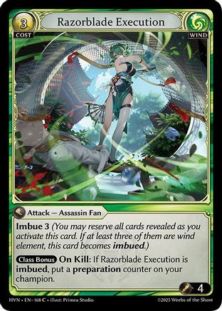 Razorblade Execution (168) - Abyssal Heaven Foil