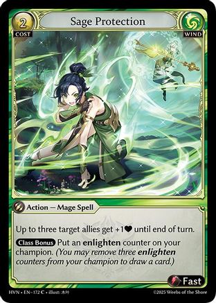 Sage Protection (172) - Abyssal Heaven Foil