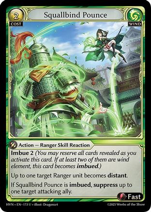 Squallbind Pounce (173) - Abyssal Heaven Foil