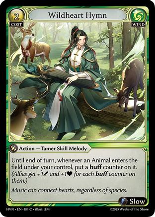 Wildheart Hymn (181) - Abyssal Heaven Foil