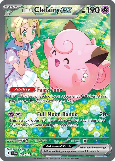 Lillie's Clefairy ex 184/159 SIR