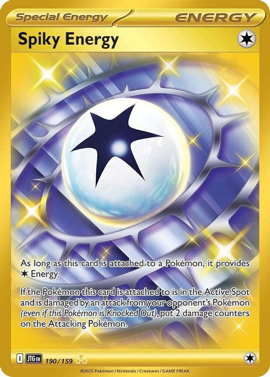 Spiky Energy 190/159  - Holofoil SV09 Journey Together - Hyper Rare