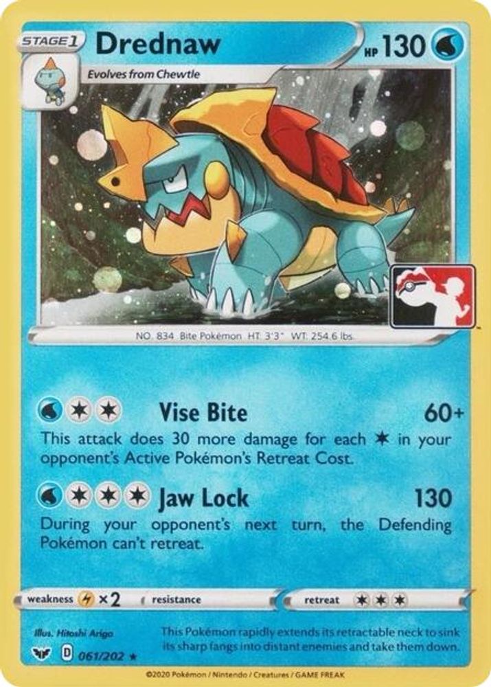Drednaw (League Promo) 061/202  - Holofoil League & Championship Cards - Promo