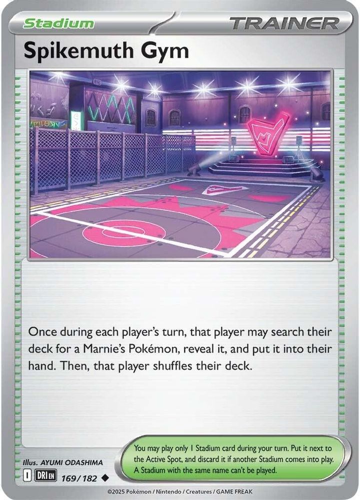Spikemuth Gym 169  SV10 Destined Rivals - Uncommon