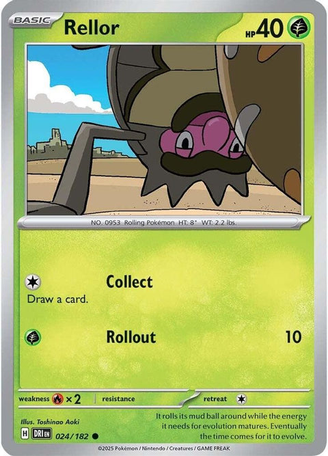 Rellor 024  - Reverse Holofoil SV10 Destined Rivals - Common